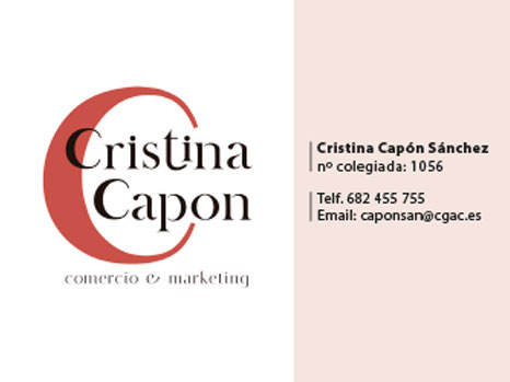 tarjeta visita Cristina Capon